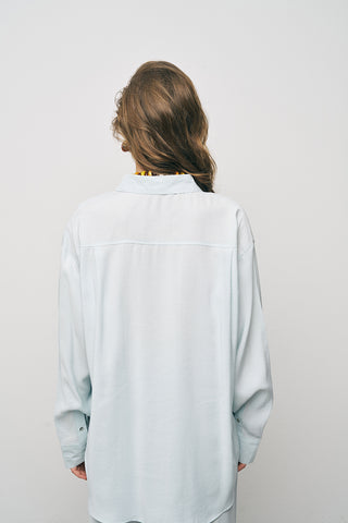 Kadın Basic Modal Uzun Kollu Klasik Gömlek
