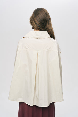 Kadın Kruvaze Görünümlü Asimetrik Kesim Modern Düz Renk Ceket