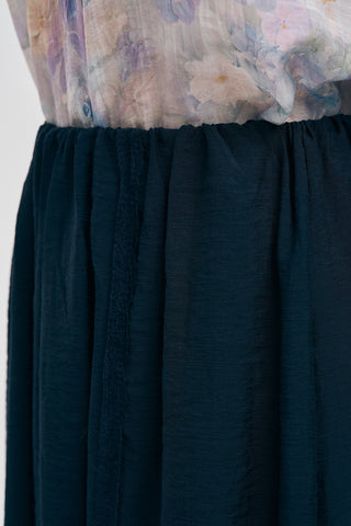 Kadın Dantel Detaylı Düz Renk Maxi Boy Etek