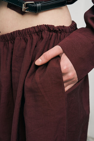 Kadın Lyocell Luxe İpeksi Dokulu Jogger Pantolon