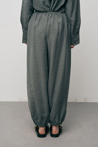 Kadın Lyocell Luxe İpeksi Dokulu Jogger Pantolon