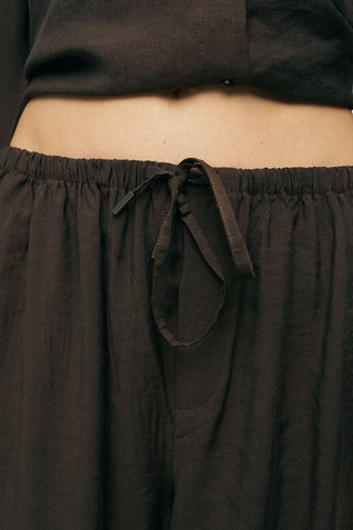 Kadın Lyocell Luxe İpeksi Dokulu Jogger Pantolon