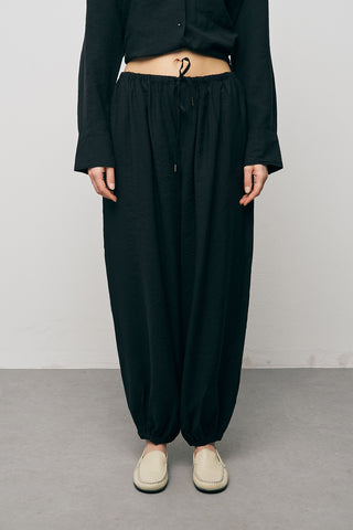 Kadın Lyocell Luxe İpeksi Dokulu Jogger Pantolon