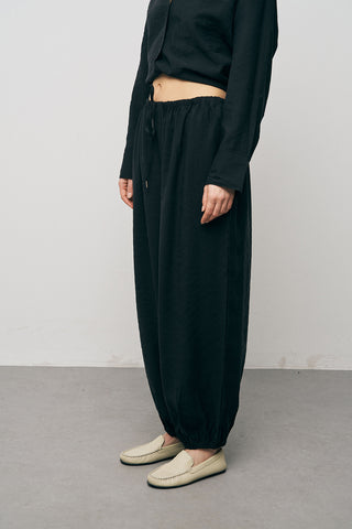 Kadın Lyocell Luxe İpeksi Dokulu Jogger Pantolon