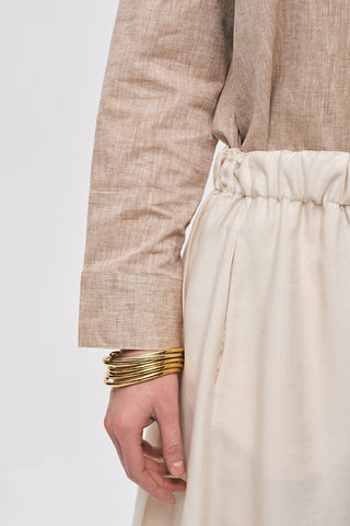 Kadın Beli Lastikli Düz Renk Modern Şalvar Pantolon