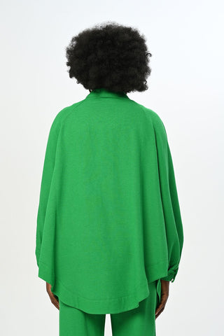 Düz Renk Oversize Kesim Kimono