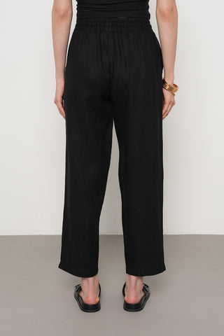 KADIN %100 İNCE KETEN REGULAR KALIP PANTOLON